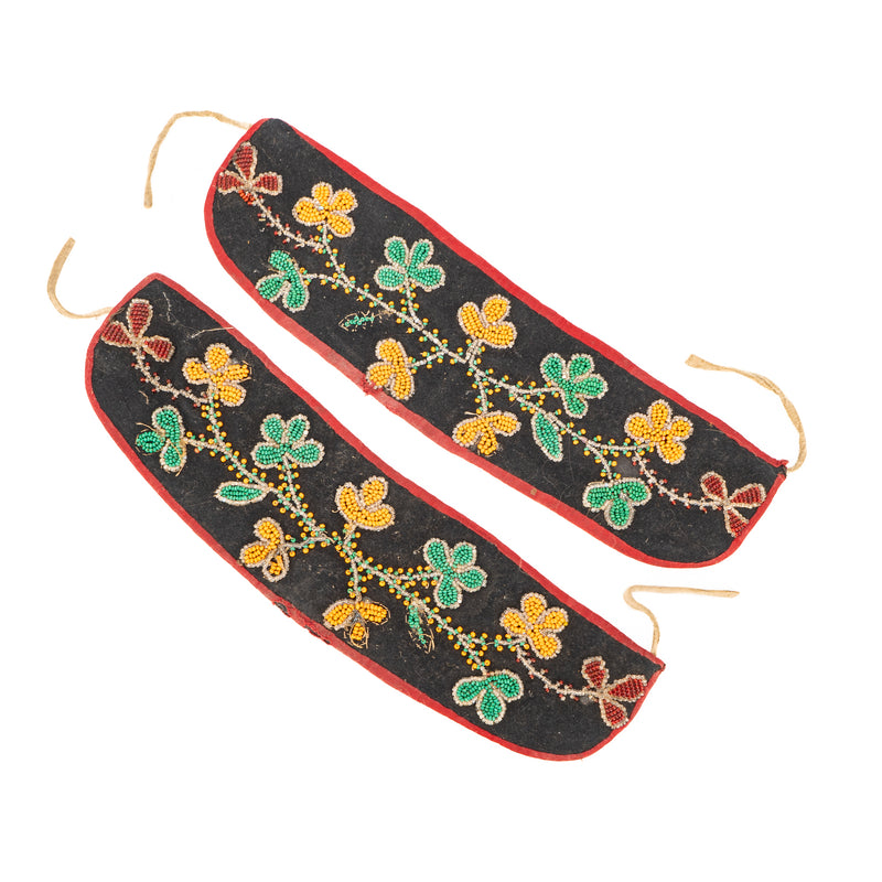 First Nations Beaded Dancing Cuffs : Armbands & Leg Wraps