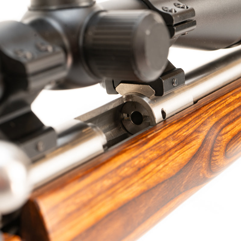 Savage 93R17-BTVS Bolt Action Stainless Steel Thumbhole Stock Rifle: .17 H.M.R.