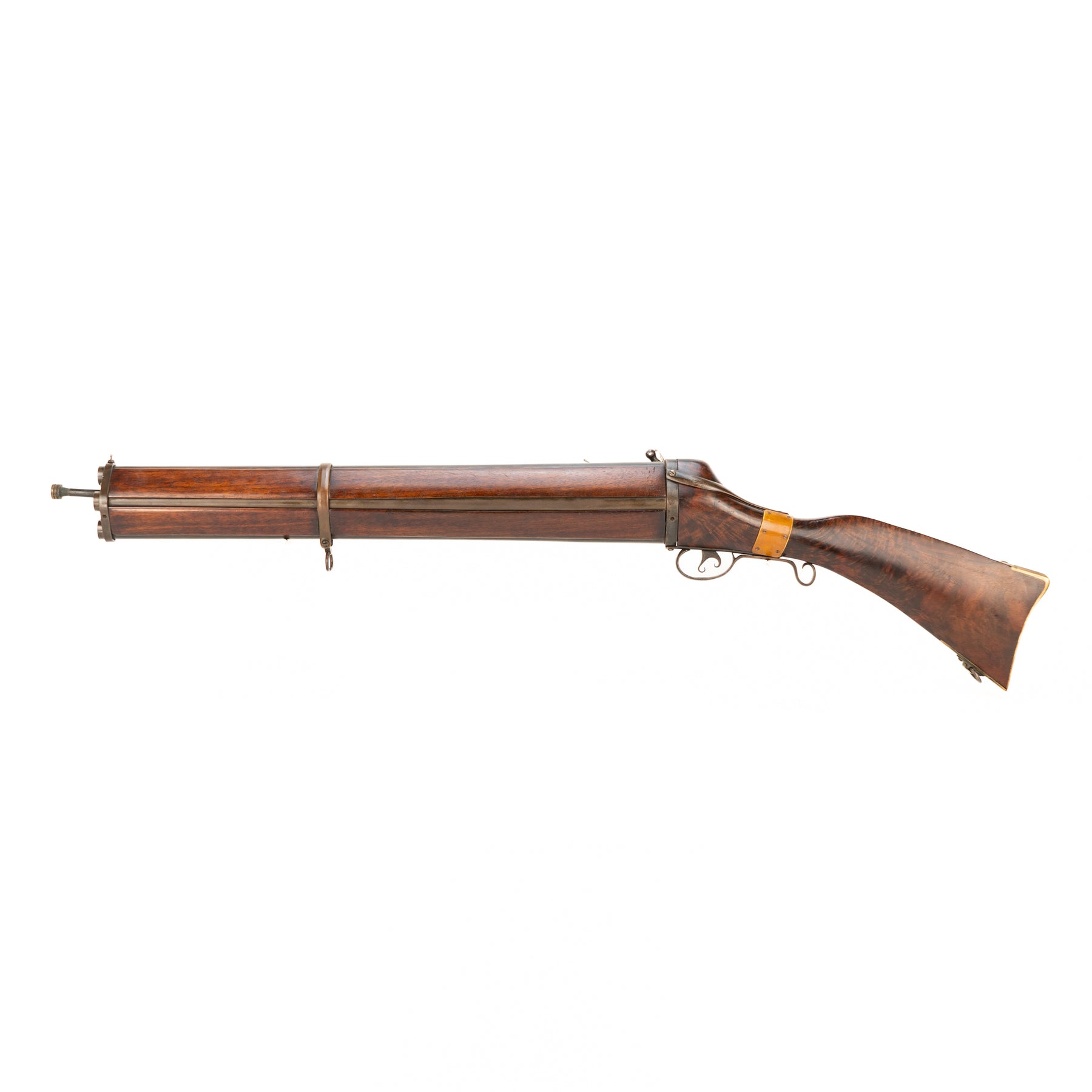 75 Caliber Flintlock 4 Barrel .75 Caliber Volley Gun – Everything Old Antiques ...