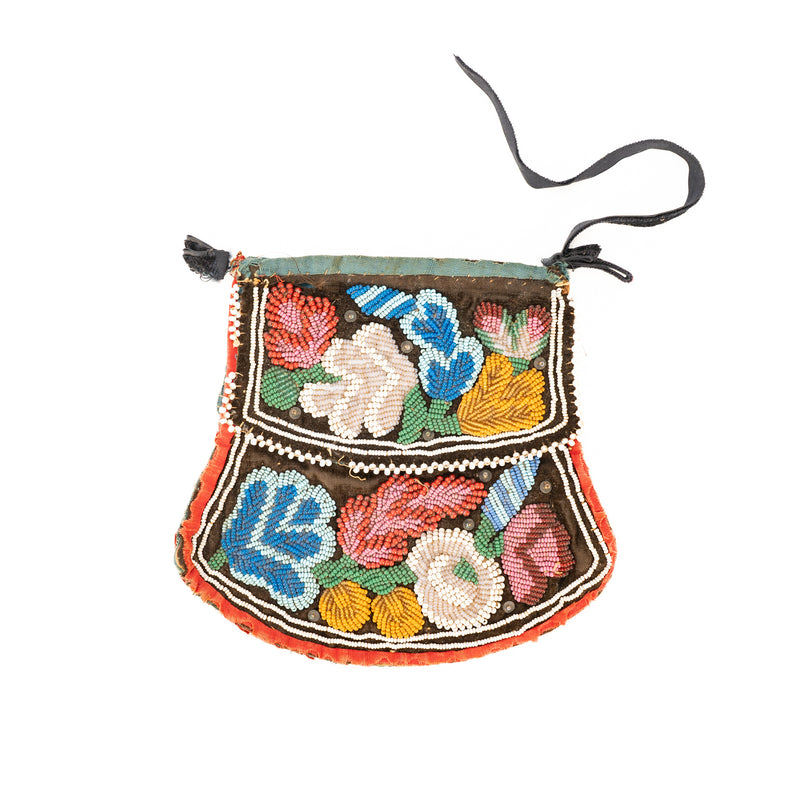 First Nations Beaded Purse Bag