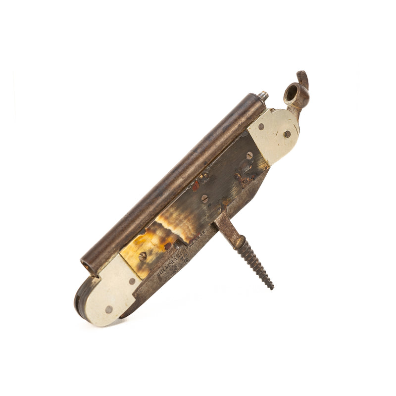 French Percussion Knife Pistol Burglar Alarm Gun