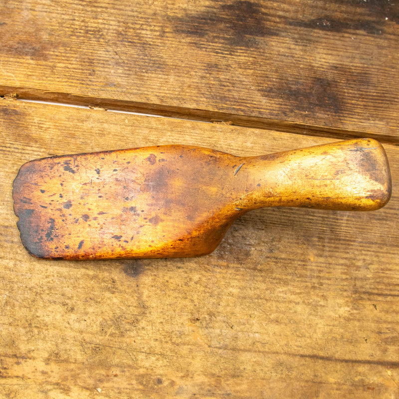 Vintage Wood Auto Body Spoon