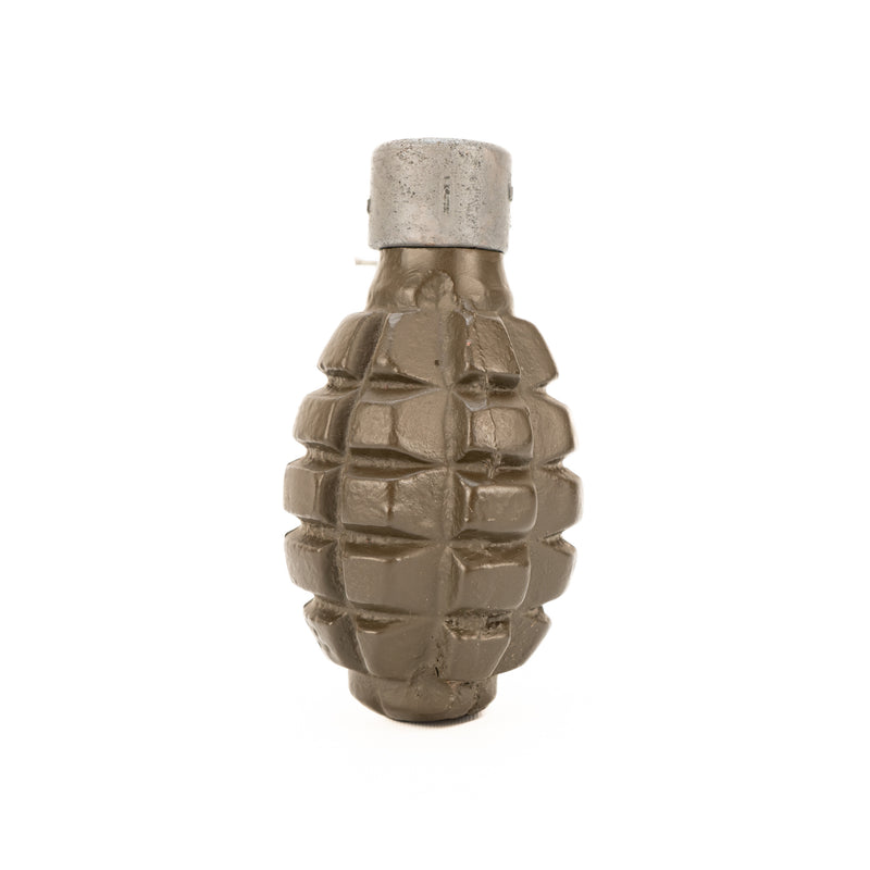 INERT WWII Polish WZ33 Fragmentation Hand Grenade