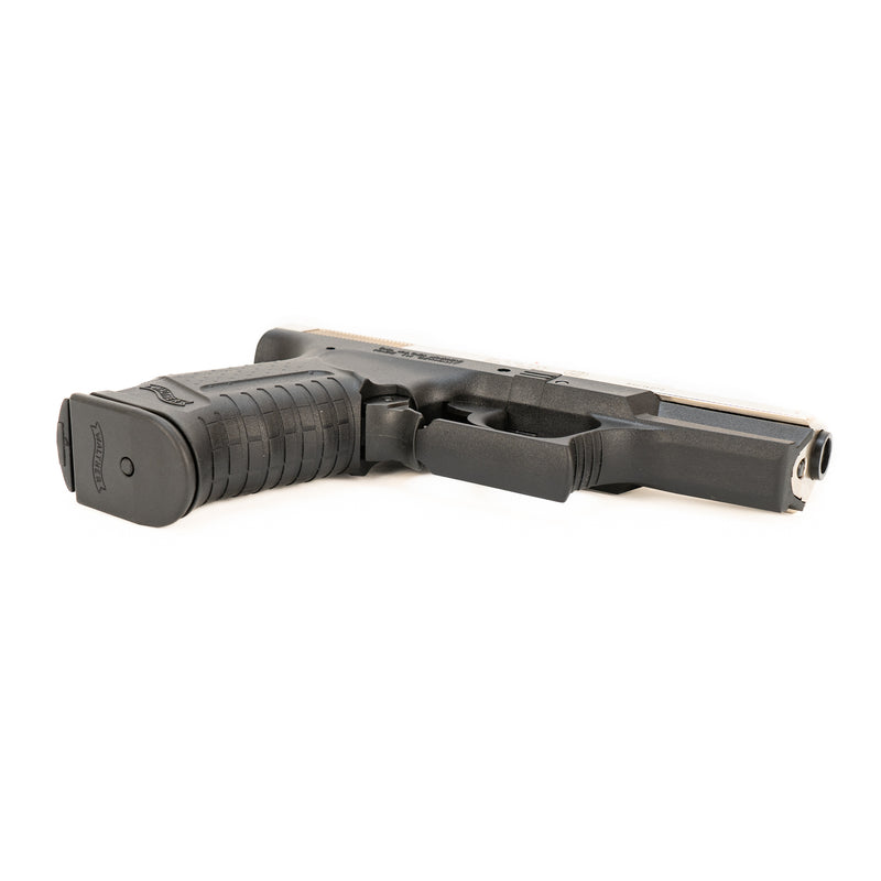 Walther P99 Semi-Auto Blank Firing Pistol (Nickel) : 9mm P.A.K.