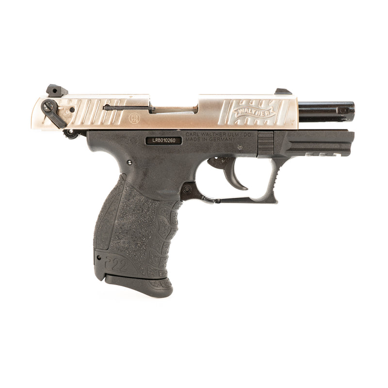 Walther Model P22Q Semi-Auto Blank Firing Pistol : 9mm P.A.K.