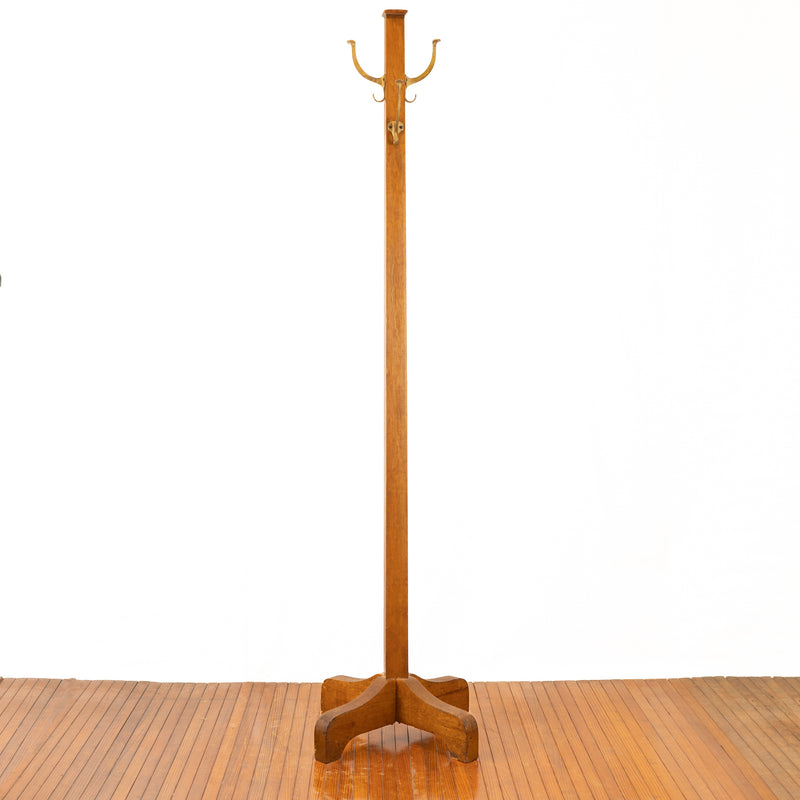 Mission Style Oak Arts & Crafts Coat Tree