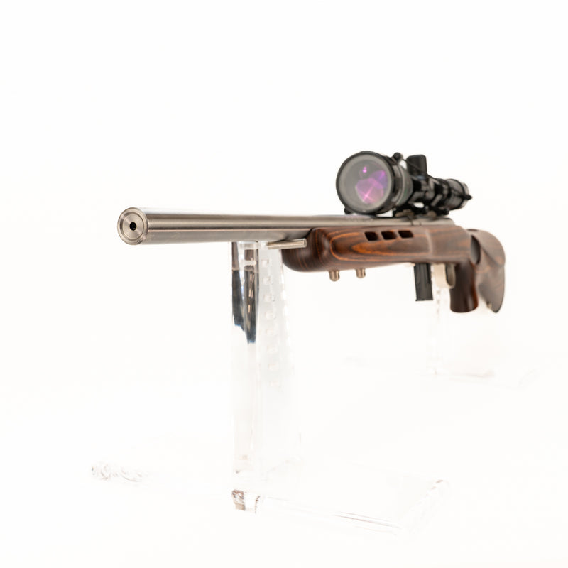 Savage 93R17-BTVS Bolt Action Stainless Steel Thumbhole Stock Rifle: .17 H.M.R.
