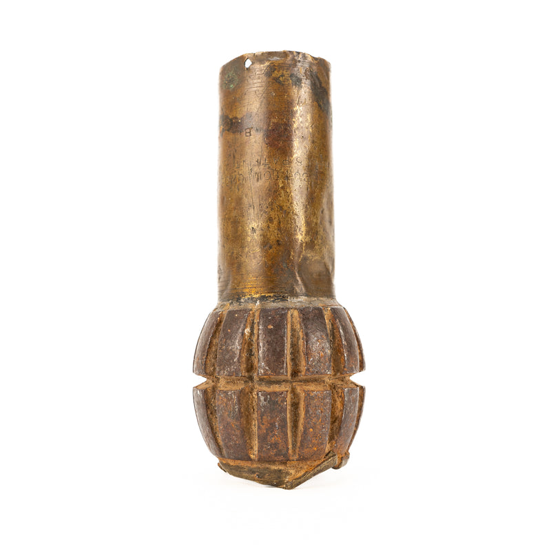WWI Inert Hales Pattern No. 2 Percussion Cap Fragmentation Rifle Grenade