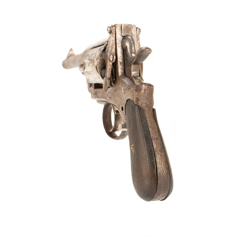 Antique Belgian J. Warnant 11mm Top Break Revolver
