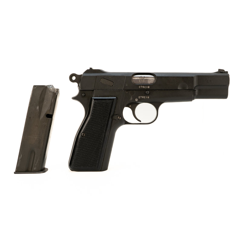 WWII Browning Hi-Power Semi-Auto Service Pistol : 9mm