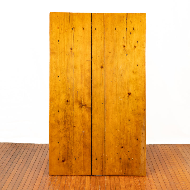 Canadiana Pine Work Table with Single Drawer