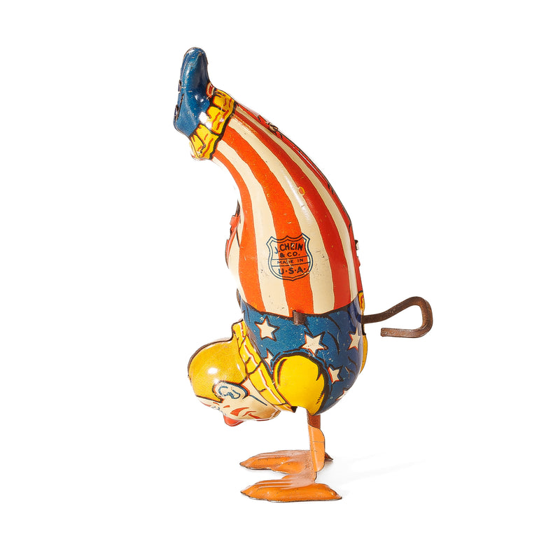 J. Chein Wind Up Handstand Walking Clown : Works!