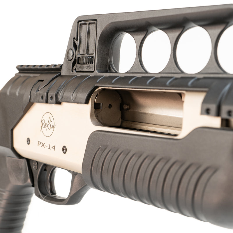 Rokin Model PX-14 Pump Action Shotgun in Case with Manual