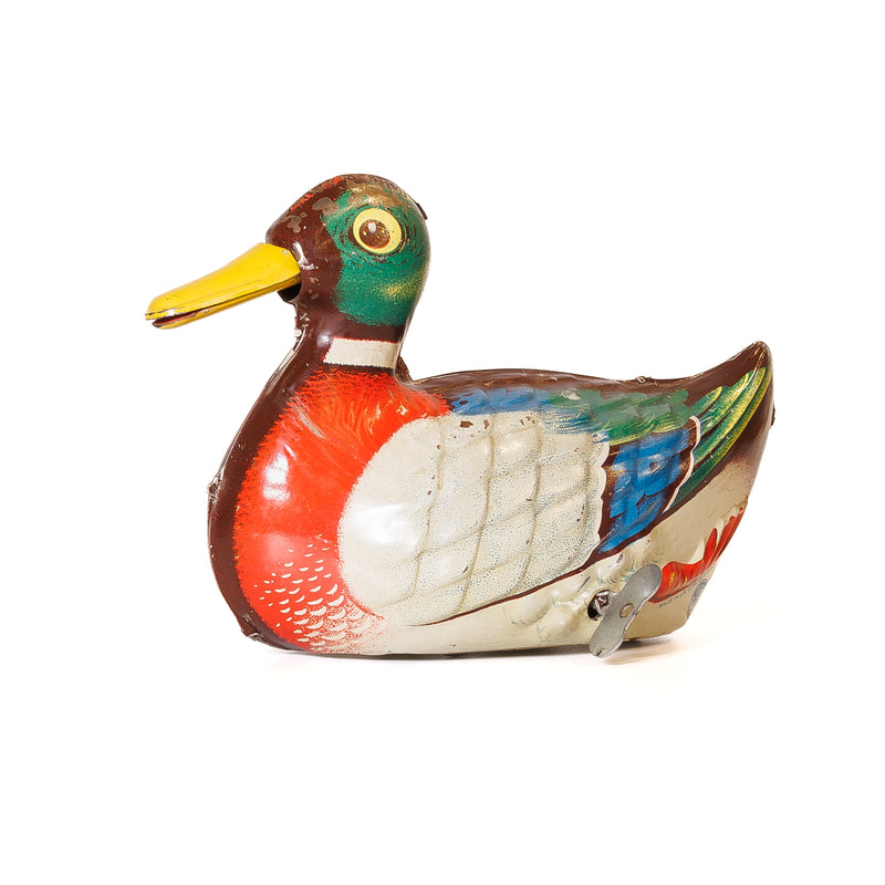 Post-War German Gescha Wind Up Duck