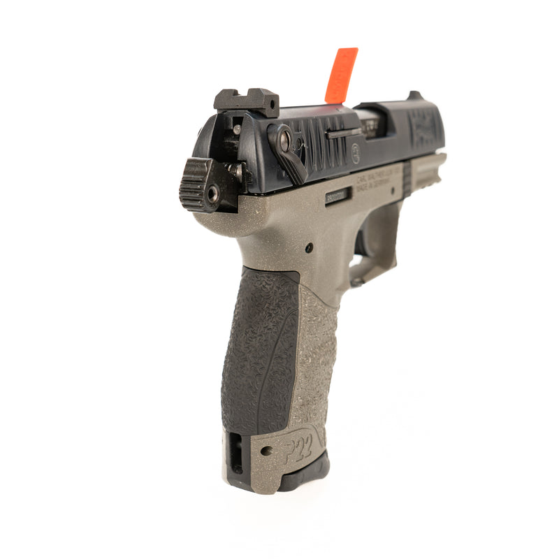 Walther Model P22Q TGR Semi-Auto Blank Firing Pistol (Meteor Grey) : 9mm P.A.K.