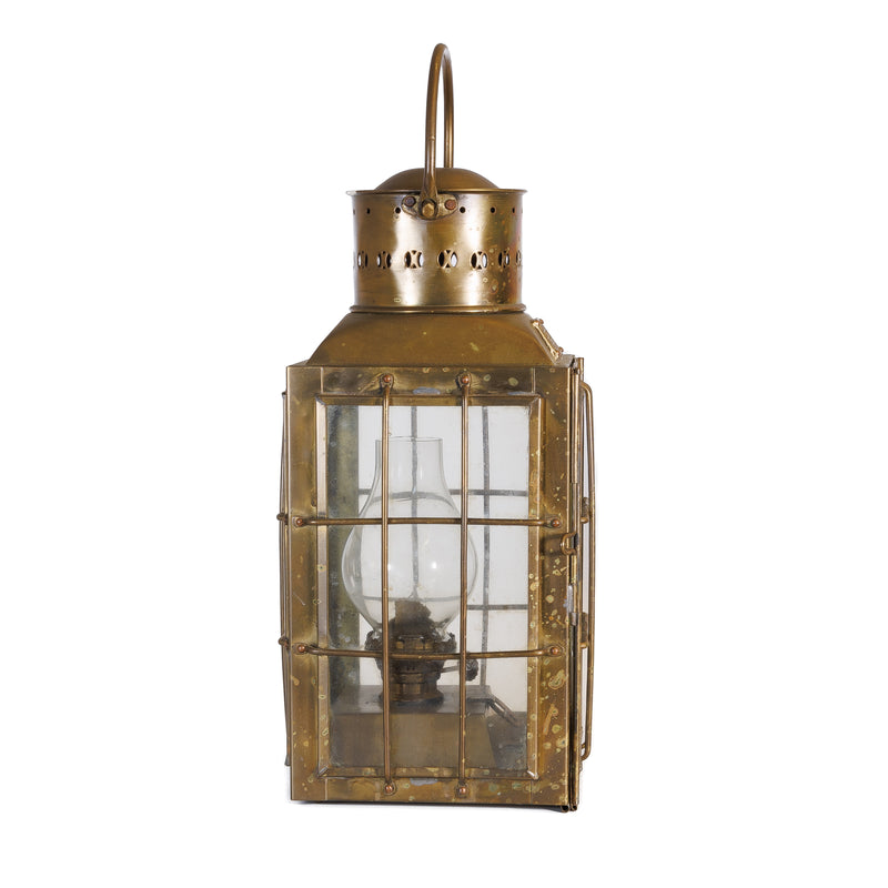 Vintage Brass Chief Light Marine Lantern