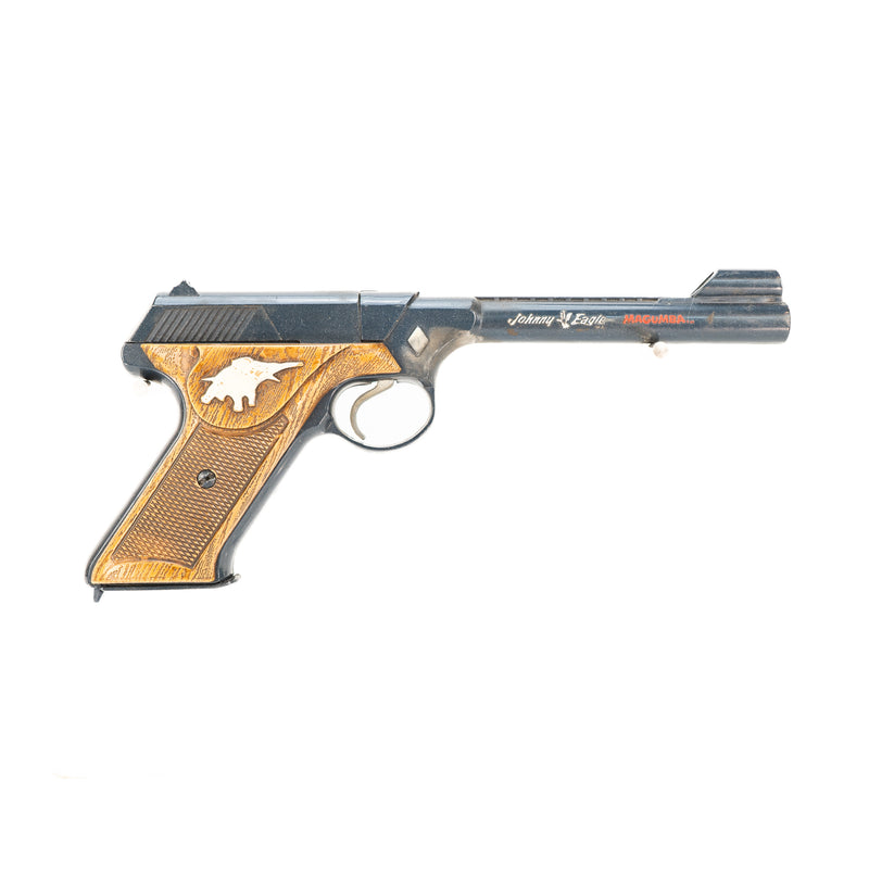 Johnny Eagle Magumba Rifle & Pistol on Wall Plaque