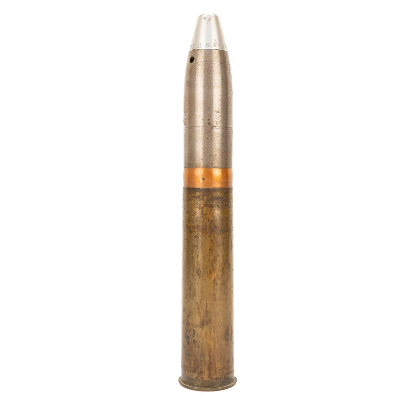 WWII British No. I Mk. II 2 Pounder Shell & Projectile