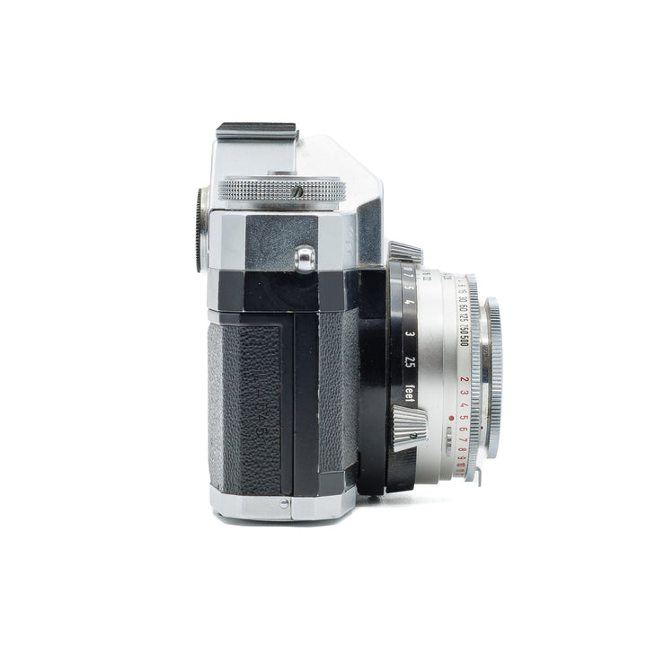 Zeiss Ikon Contaflex II- Tessar 50MM F/2.8 Lens – Everything Old