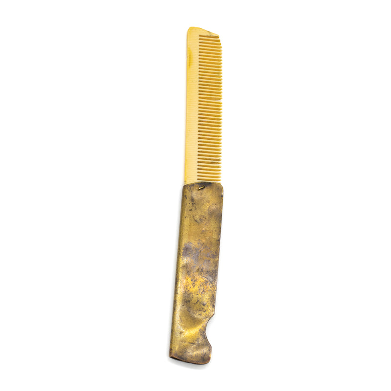 French Ivory Folding Comb
