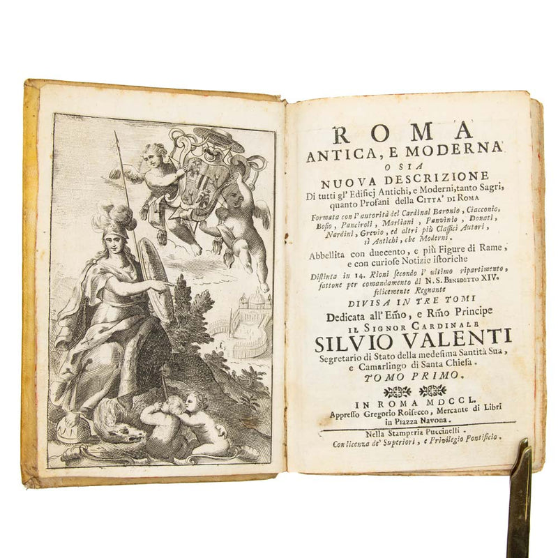 Roma Antica E Moderna: 1750 With Pull-out Maps & Illustrations