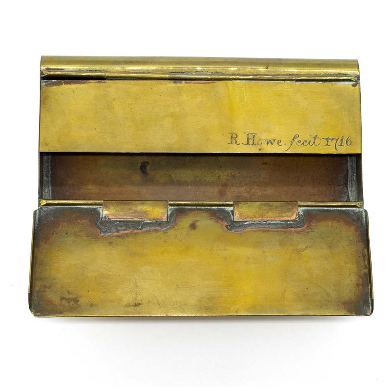 Early 18th Century Brass Tobacco Box