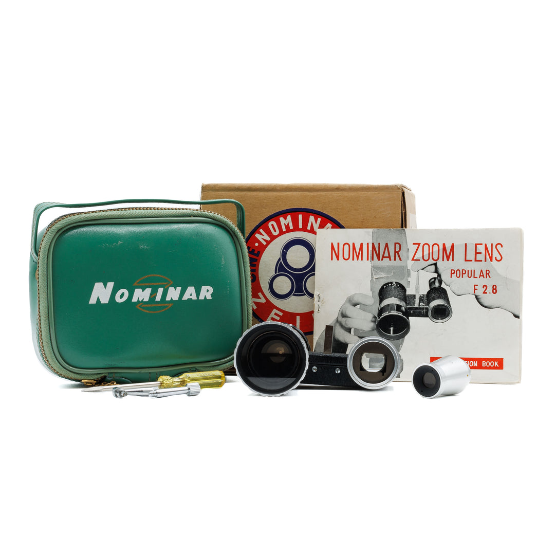 Zeika Cine-Nominar Lens in Box with Case & Manual – Everything Old