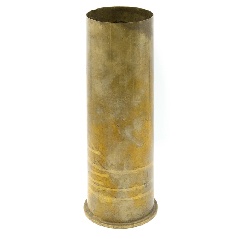 Brass Post War Mortar Shell Casing c.1963 – Everything Old