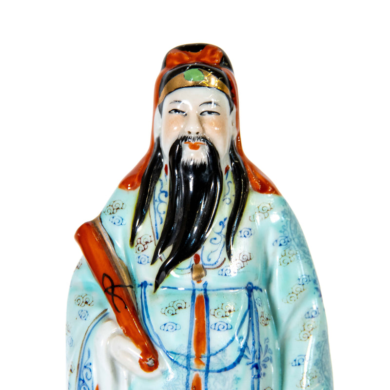Chinese Porcelain Sanxing God Figurine