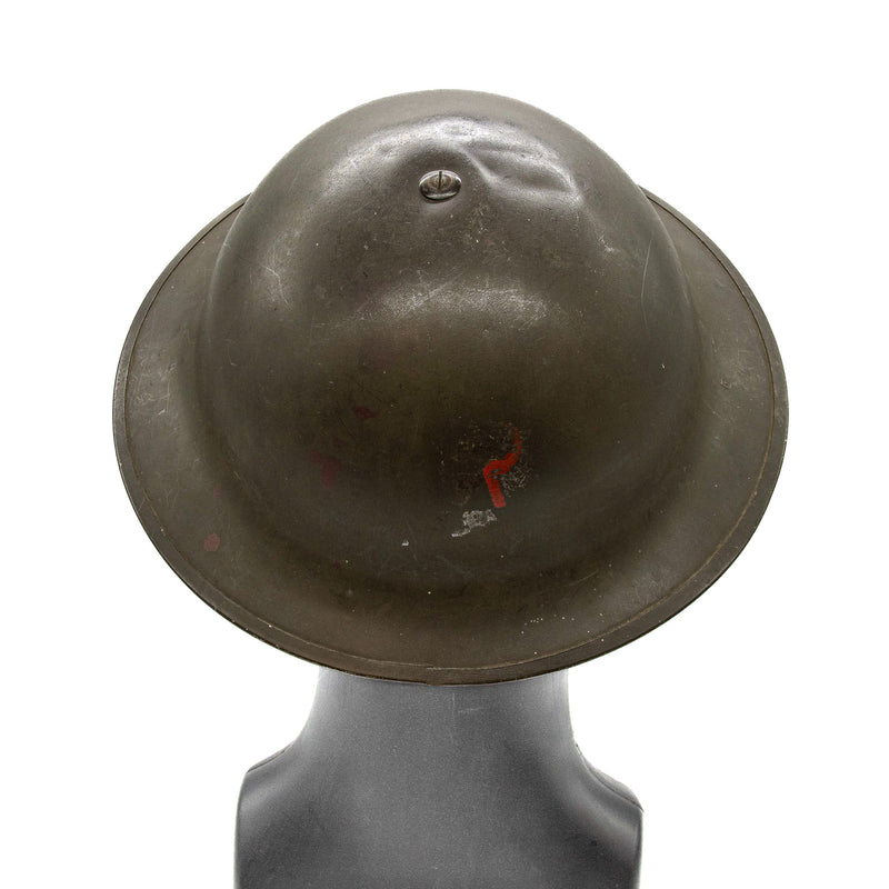 WWII Canadian MK-II Brodie Helmet by G.S.W.