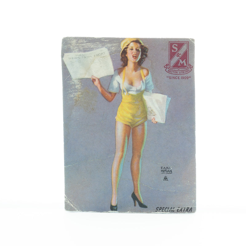 "Special Extra" by Earl Moran, Blotter Card