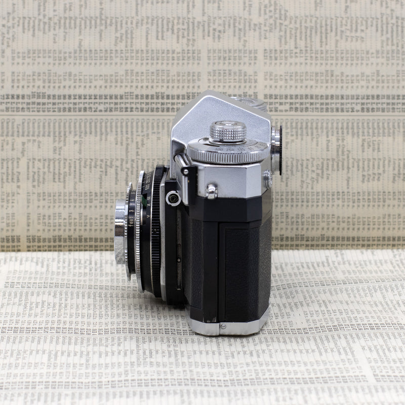 Zeiss Ikon Contaflex II with Case, Lens Hood & Filter