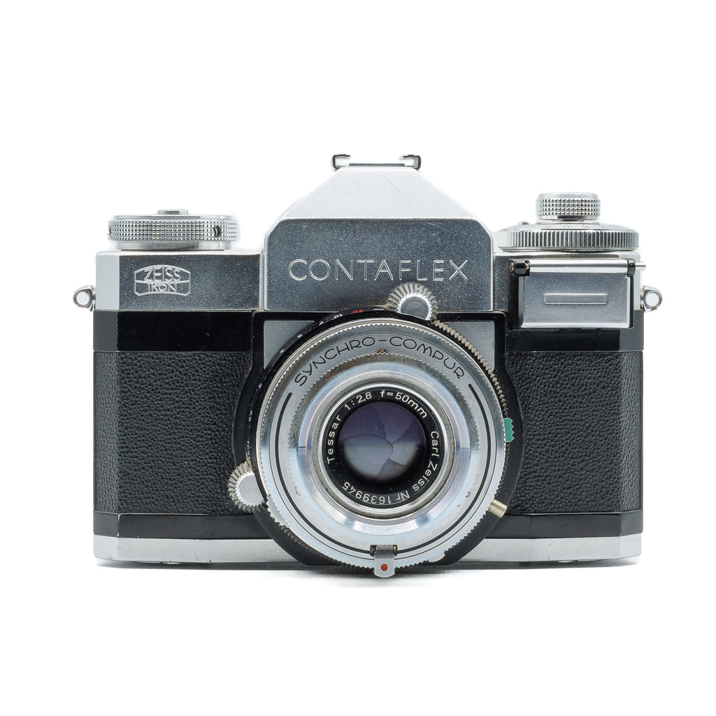 【C7090】Contaflex Carl Zeiss Tessar 50mm Contaflex Zeiss Ikon with Tessar Carl Zeiss 50mm f2.8