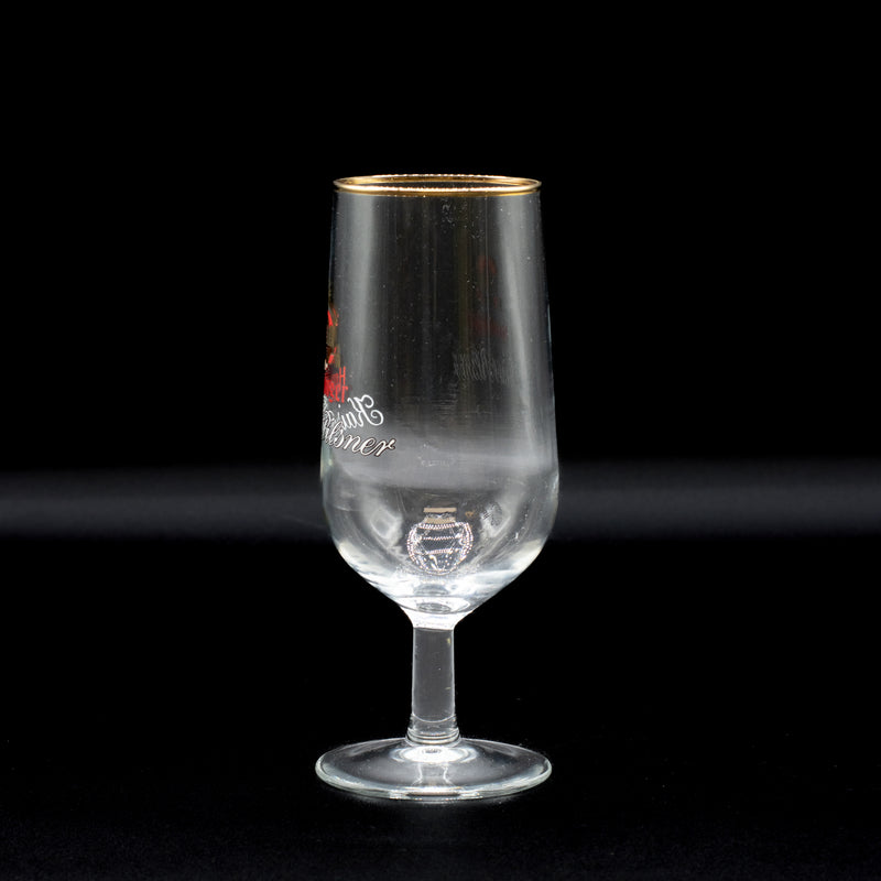 Henninger Kaiser Pilsner Stemmed Beer Glass