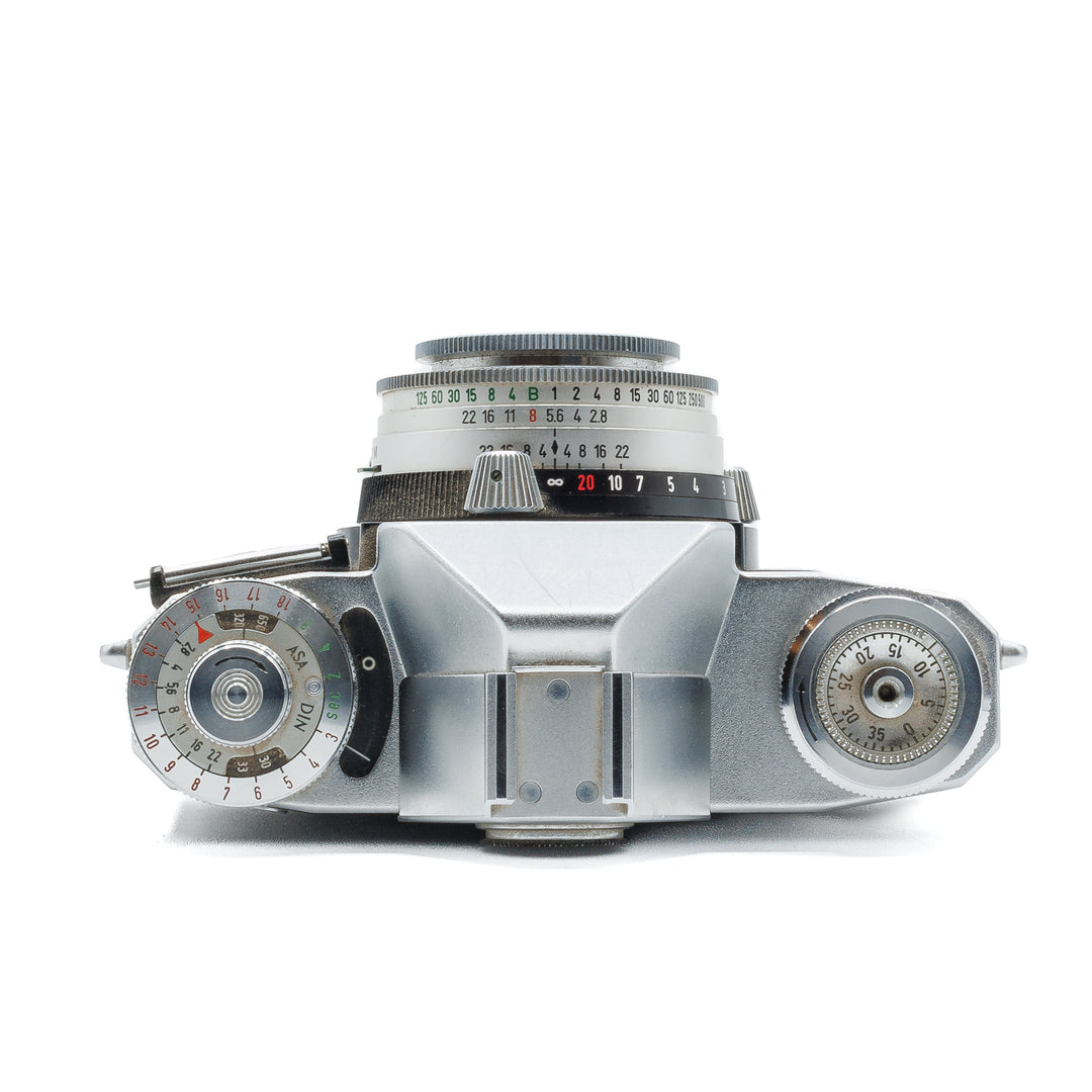 Zeiss Ikon Contaflex II- Tessar 50MM F/2.8 Lens – Everything