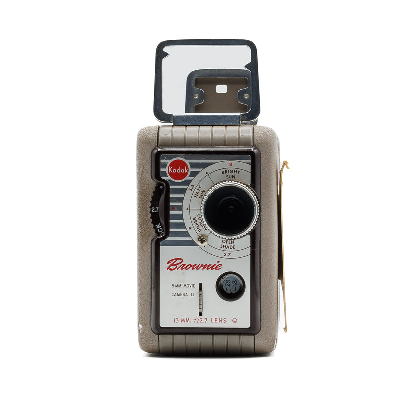 8mm Kodak Brownie Movie Camera with Box & Extras
