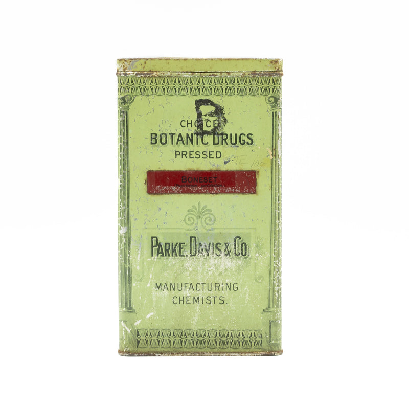Parke Davis & Co. Choice Botanic Drugs Tin: Boneset