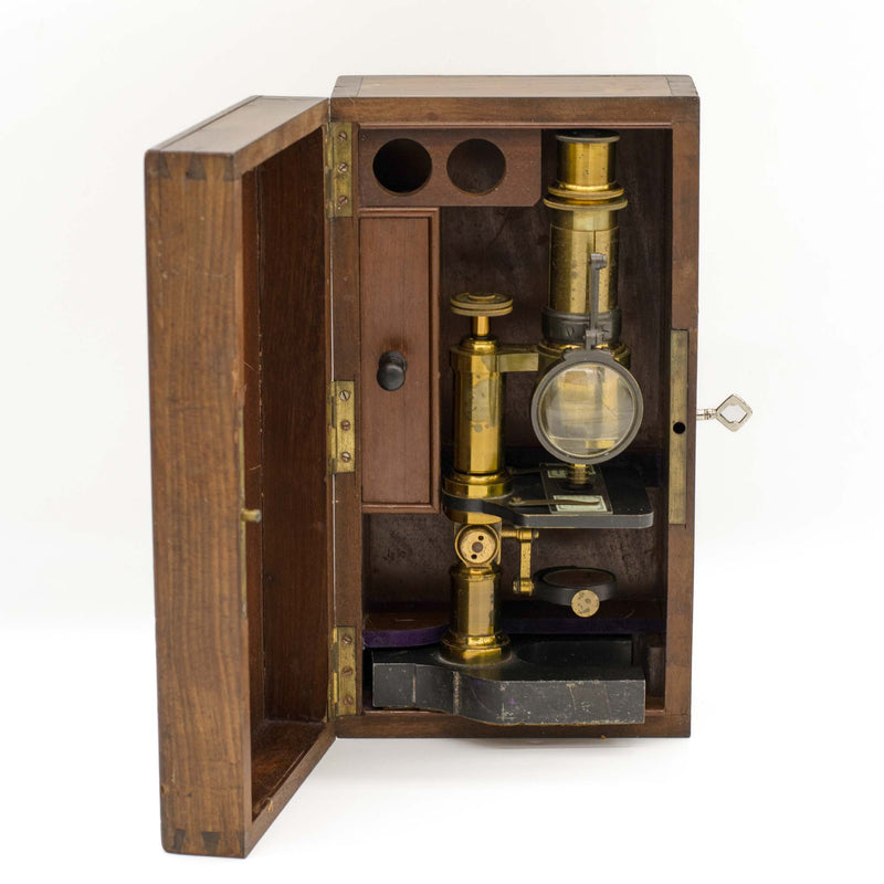 Bryson, Edinburgh Antique Brass Microscope
