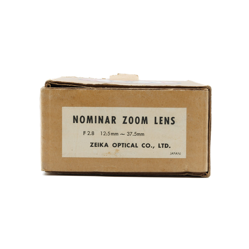 Zeika Cine-Nominar Lens in Box with Case & Manual