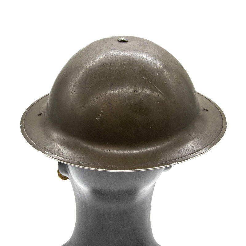 1941 WWII Canadian MK-I Brodie Helmet by G.S.W.