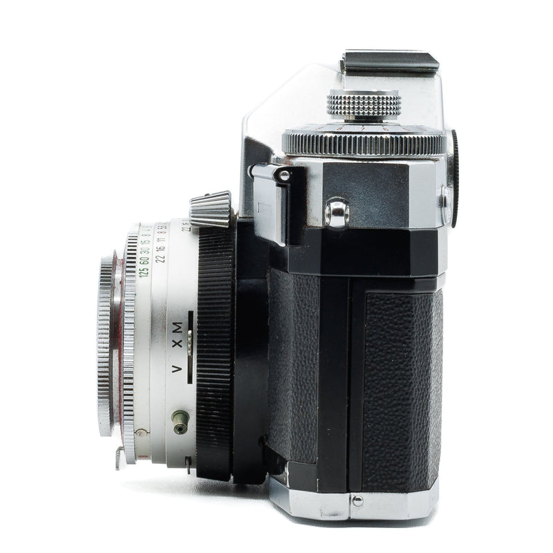 Zeiss Ikon Contaflex II: Tessar 45MM F/2.8 Lens & Case