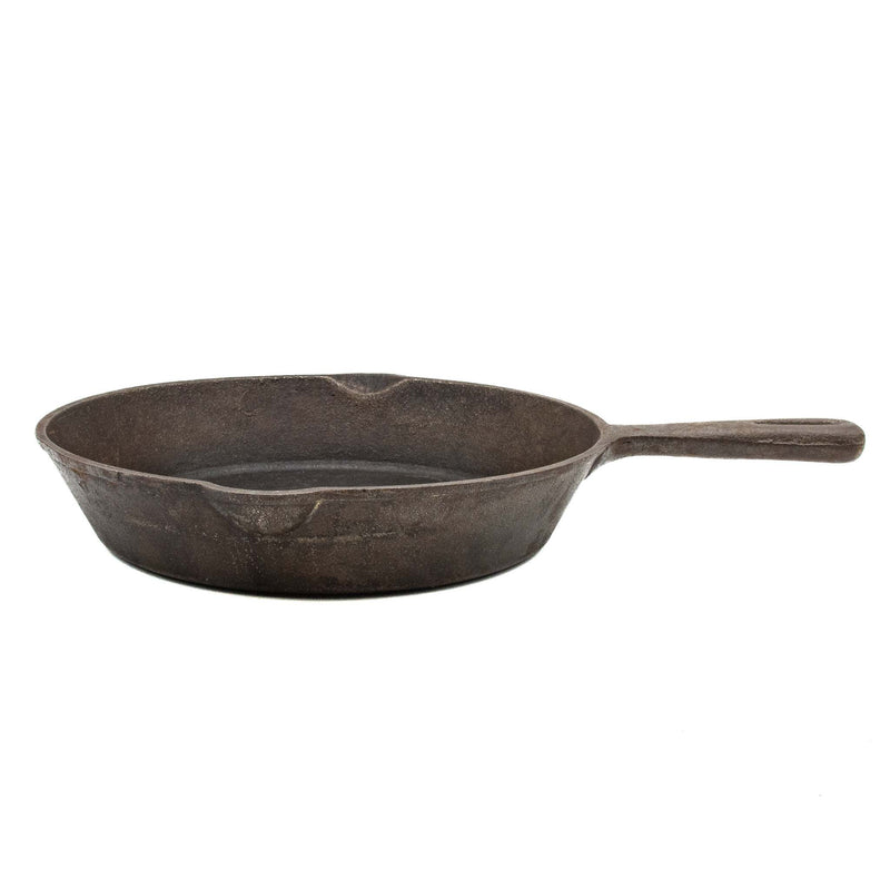 Unmarked Cast Iron 8" Skillet with Heat Ring