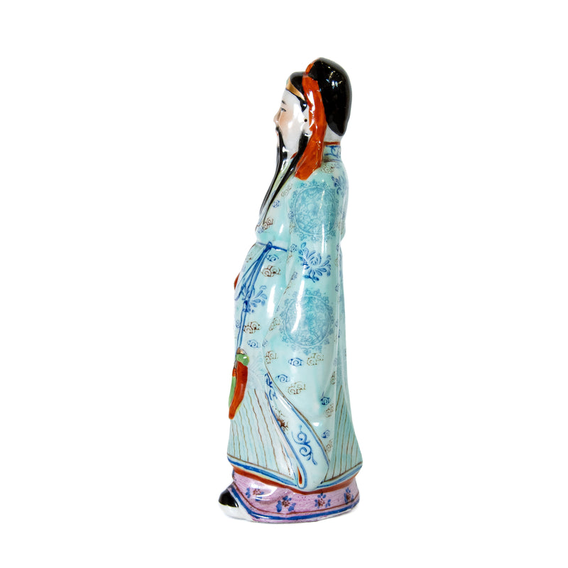 Chinese Porcelain Sanxing God Figurine