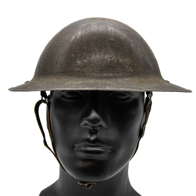 WWI Type A Brodie Helmet Everything Old Antiques Vintage