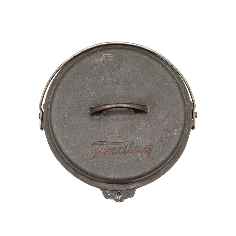 Findlay No. 8 Cast Iron Dutch Oven with Lid