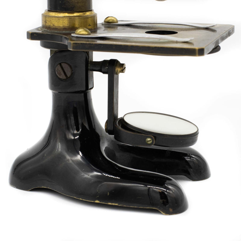 Nachet A Paris Anodized Brass Microscope