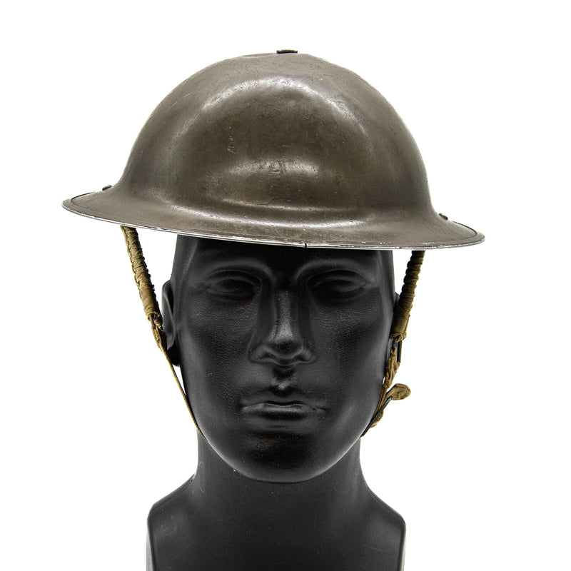 1941 WWII Canadian MK-I Brodie Helmet by G.S.W.